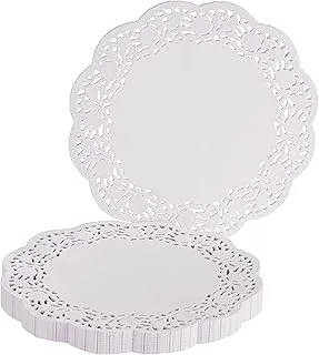 Hotpack Round Paper Doilies 7 Inch, 250 Pieces