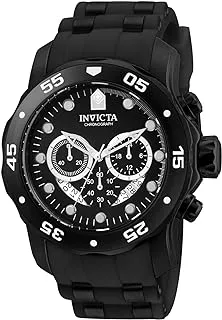 Invicta Men's 6986 Pro Diver Quartz Chronograph Black Dial Watch Watch - 6986, Standard