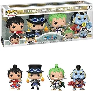 Funko Pop! Animation: One Piece 4 Pack (GW)(Exc), Collectible Action Vinyl Figure - 69107