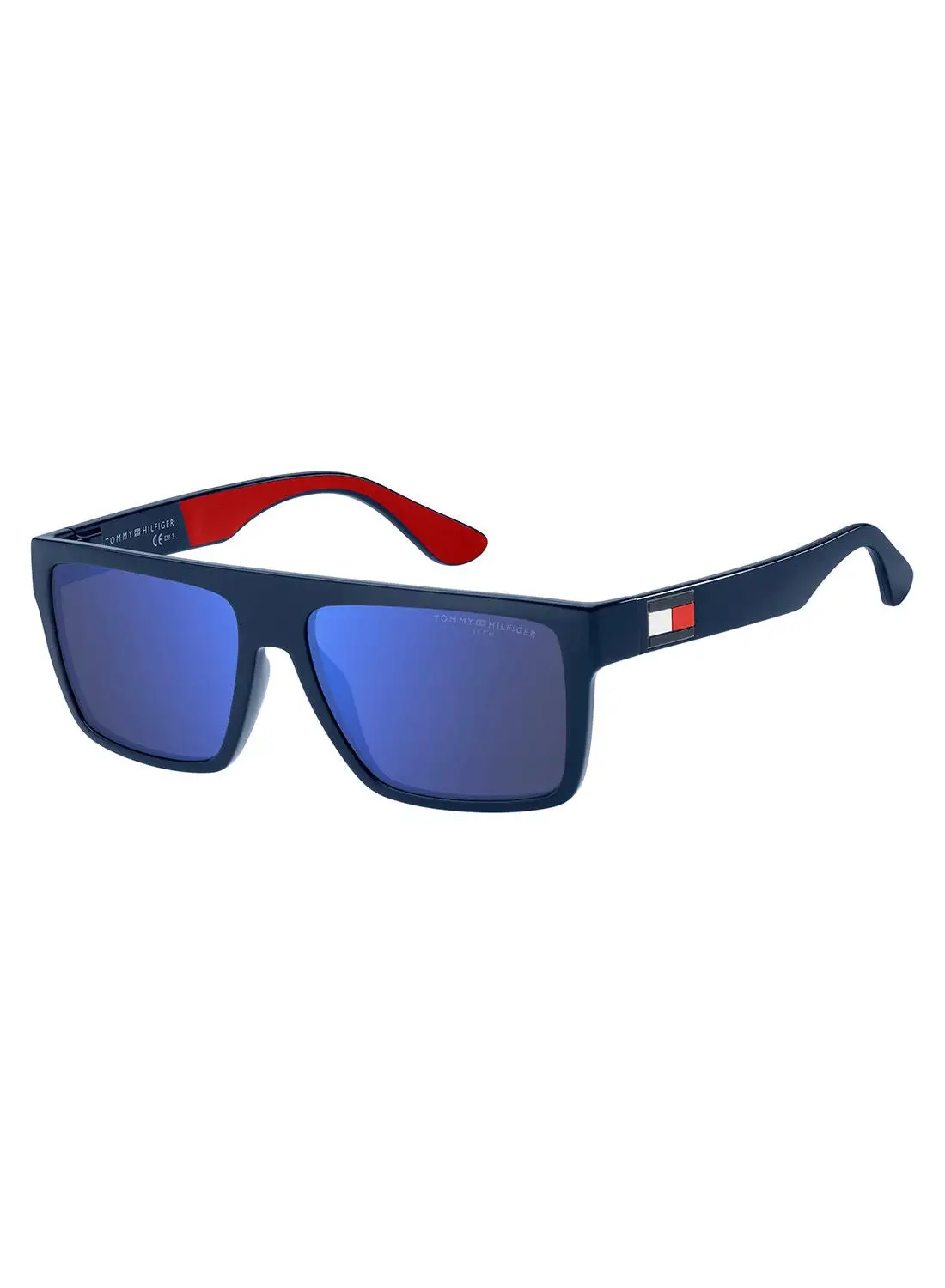 TOMMY HILFIGER Square Sunglasses Th 1605/S Blue 56