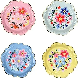 Meri Meri Kashmiri Plates 8 Pieces, Small