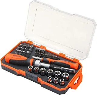 Wokin 42 Piece Bit, Ratchet Screwdriver & Socket Set