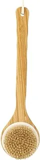 SKY-TOUCH Bath Brush Long Handle, Shower Brush Body Back Spa Clean, Bath Brush Natural Bristle Improves Blood Circulation, Exfoliates