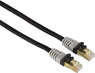 Hama D3053752 CAT-6 PIMF Gold-Plated Double Shielded Network Cable, 5 m Length, Auxiliary