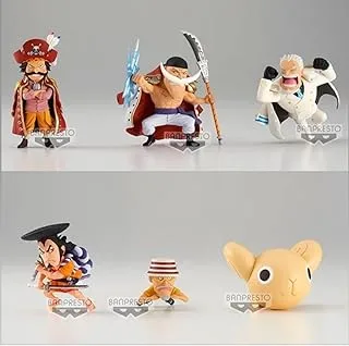 Banpresto One Piece The Great Pirates 100 Landscapes Vol.10 World Collectible Figures 6 Pieces Set, 7 cm Height