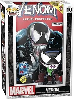 Funko Pop! Comic Cover: Marvel Venom Lethal Protector Glow in The Dark Previews Exclusive Vinyl Figure