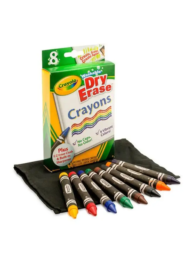 Crayola 8-piece Dry-Erase Crayons Large