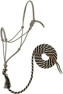 Weaver Leather Silvertip #95 Rope Halter with 12-Feet Lead