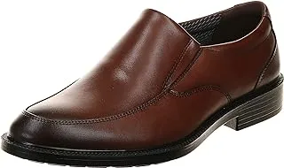 Hush Puppies IRVING BANKER DRESS SLIP-ON Men Dressy Slip On, DARK BROWN, 45 EU