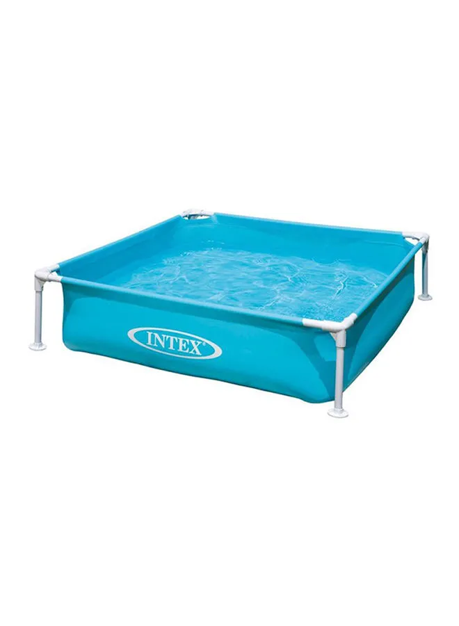 INTEX Mini Rectrangular Frame Portable Pool 122x122x30cm