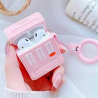 COOLBABY Airpods 1&2 Case, Cute 3D Funny Cartoon Phone Cell Character