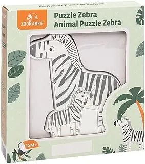 Smiki Zebra Wooden Puzzles 5-Piece Set