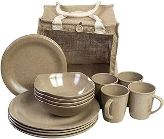 HIGHLANDER 16PC ECO-FRIENDLY PICNIC SET