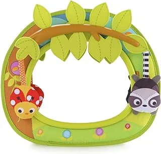 Brica by Munchkin Baby In-Sight Car Mirror, Animals Swing For Entertaining Fun, Green