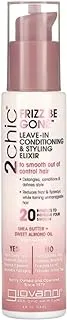 Giovanni 2Chic Frizz Be Gone Leave-In Conditioning & Styling Elixir, 4 Oz