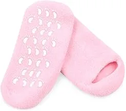 SHOWAY SGS Moisturizing Whitening Exfoliating Foot Mask Gloves Spa Gel Socks Hand Feet Care Beauty Cotton Socks, Assorted Color