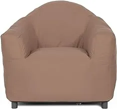 MAIORI- CLUB SOFA FABRIC TAUPE