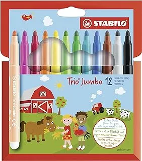 Stabilo Colour Wallet Colouring Pencil, Assorted, (Pack of 12)