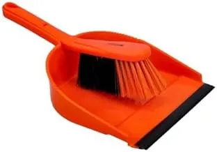 Royalford Plastic Dust Pan, Orange