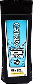 Gatsby Shower Gel Refresh | Shocking Ice Wave With Active Cooling Menthol | 250ml