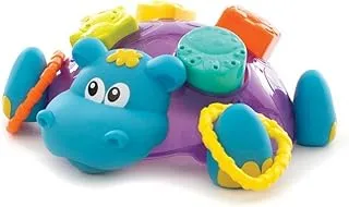 Playgro Sort 'N Stack Floating Hippo ، لعبة أطفال للرضع ، عبوة من 1