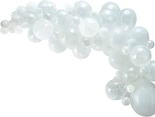 Gingerray Balloon Arch Kit, White, Multi