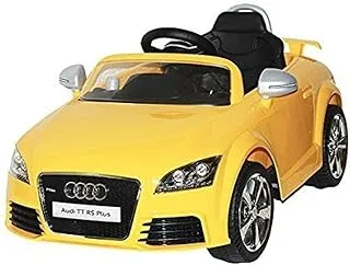 Megastar - Audi Ttrs PlUS Ride In Car Yellow-676Ar, Multi-Colour, 2188 Y