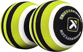 TRIGGER POINT-Mb2 Roller-Double Massage Ball Roller For Black And Neck Relief Twice The Relief Multi Colour, One Size