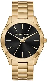 Michael Kors Oversized Slim Runway Men's Watch, Stainless Steel Watch for Men