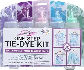 Tulip One-Step Tie-Dye Kit 5 Color Kit Tie Dye, Pretty Pastels