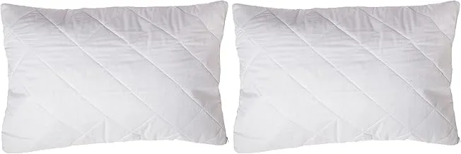 Hotel Linen Klub Deyarco Regency Klub Pillow Protector 2 Pcs Set, Standard