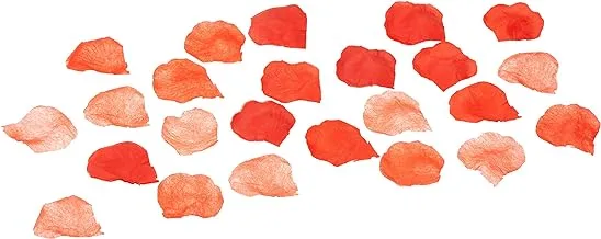 1000 Pieces Artificial Silk Flower Petals - Champaign Red