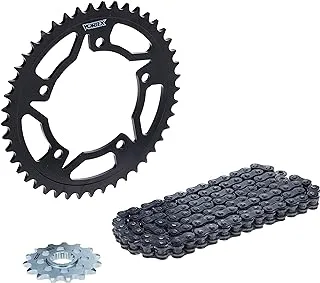 Vortex Ck6291 Chain And Sprocket Kit, Black