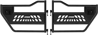 ARIES 25009 Black Aluminum Rear Jeep Wrangler JK Tube Half Doors