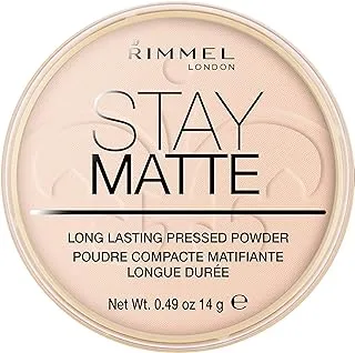 Rimmel London, Stay Matte Pressed Powder, 02 Pink Blossom, 14 g