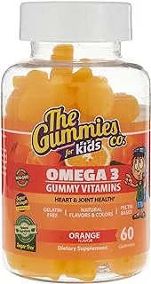 شركة The Gummies Co فيتامينات أوميغا 3 غائر بنكهة البرتقال