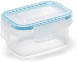 Addis Clip And Close Rectangular Container, 180 Ml Capacity, Clear