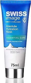 Swiss Image Essential Care Absolute Hydration Mask 75 ml | Hydrates, Nourishes & Firms Skin | Instant, Intense Hydration & Improves complexion | Enriched with Alpine Glacier Water For All Skin Types