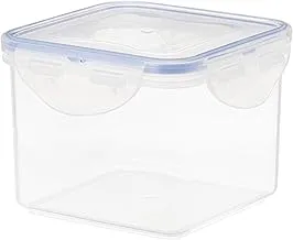 Locknlock No Bpa/Water Tight Food Container, Hpl851, Clear/Blue, 2.8-Cup/23-Oz