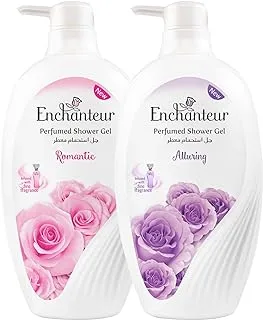 Enchanteur Shower Gel, Romantic & Alluring, 2 X 550 ml