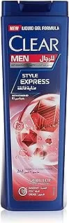 Clear Men Anti-Dandruff Style Express 2In1 Shampoo & conditioner, 400ml