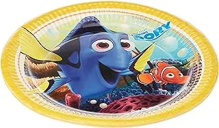 Disney 48398 Finding Dory Party Decoration Plates Paper, 23 cm/Large