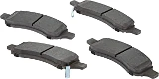 Acdelco Silver 14D1169Ach Ceramic Front Disc Brake Pad Set With Hardware