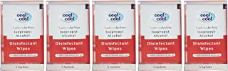 Cool & Cool Disinfectant Wipes 5S - Pack Of 4