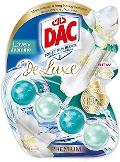 Dac Toilet Rim Block Deluxe Lovey Jasmine 50g