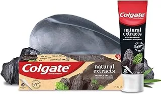 Colgate Natural Extracts Deep Clean With Activated Charcoal Toothpaste, 75ml