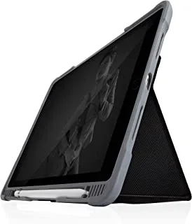 STM Dux Plus Duo, Ultra-Protective case for Apple iPad 9th/8th/7th Gen - Black (stm-222-236JU-01)