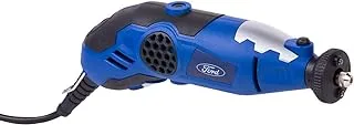 Ford FX1-23 180 Watts Mini Grinder, Corded Electric Variable Speed Rotary Multi Tool with 100 Pieces Accessories Set and 4 Attachments, Blue