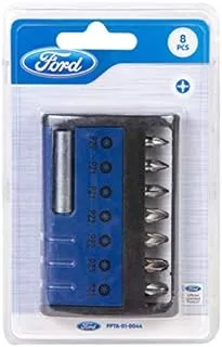 Ford Tools Titanium Screwdriving Bits Set, 25 mm, FPTA-01-0044, 8 Pieces