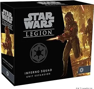 توسيع فرقة Star Wars Legion Inferno | لعبة معركة لاعبين | لعبة المنمنمات | لعبة استراتيجية للبالغين والمراهقين | الأعمار 14+ | متوسط بلاي تايم 3 ساعات | من صنع Atomic Mass Games